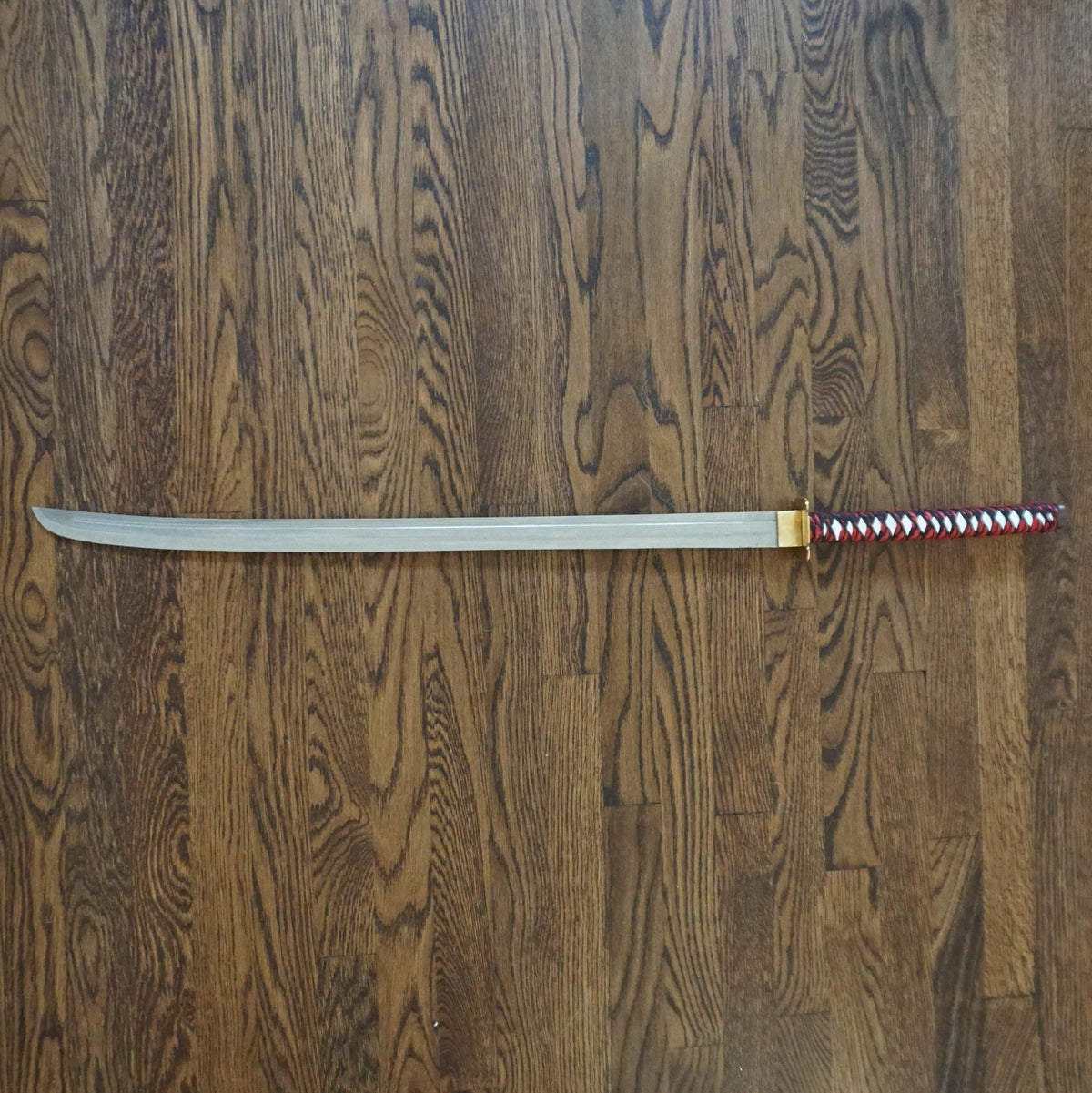 Red Samurai Sword- Handmade High Carbon Damascus Steel Sword- 40.5"- Katana Sword - Battling Blades
