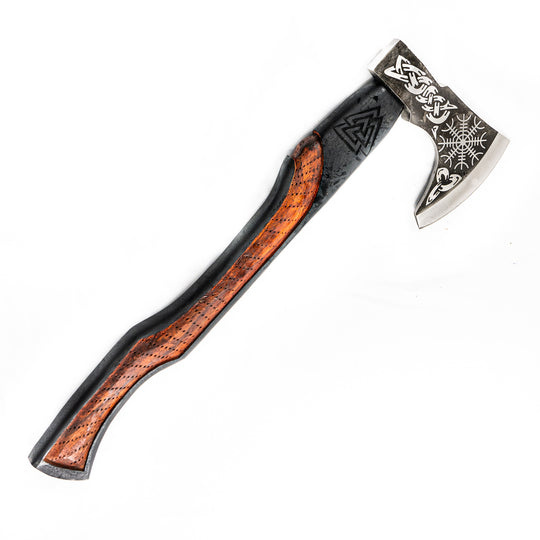 Viking Axe - 21" - Handmade High Carbon 1095 Steel Blade