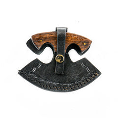 Ulu Knife- Utilitarian Skinning Knife/ Hunting Knife- 5" - Battling Blades