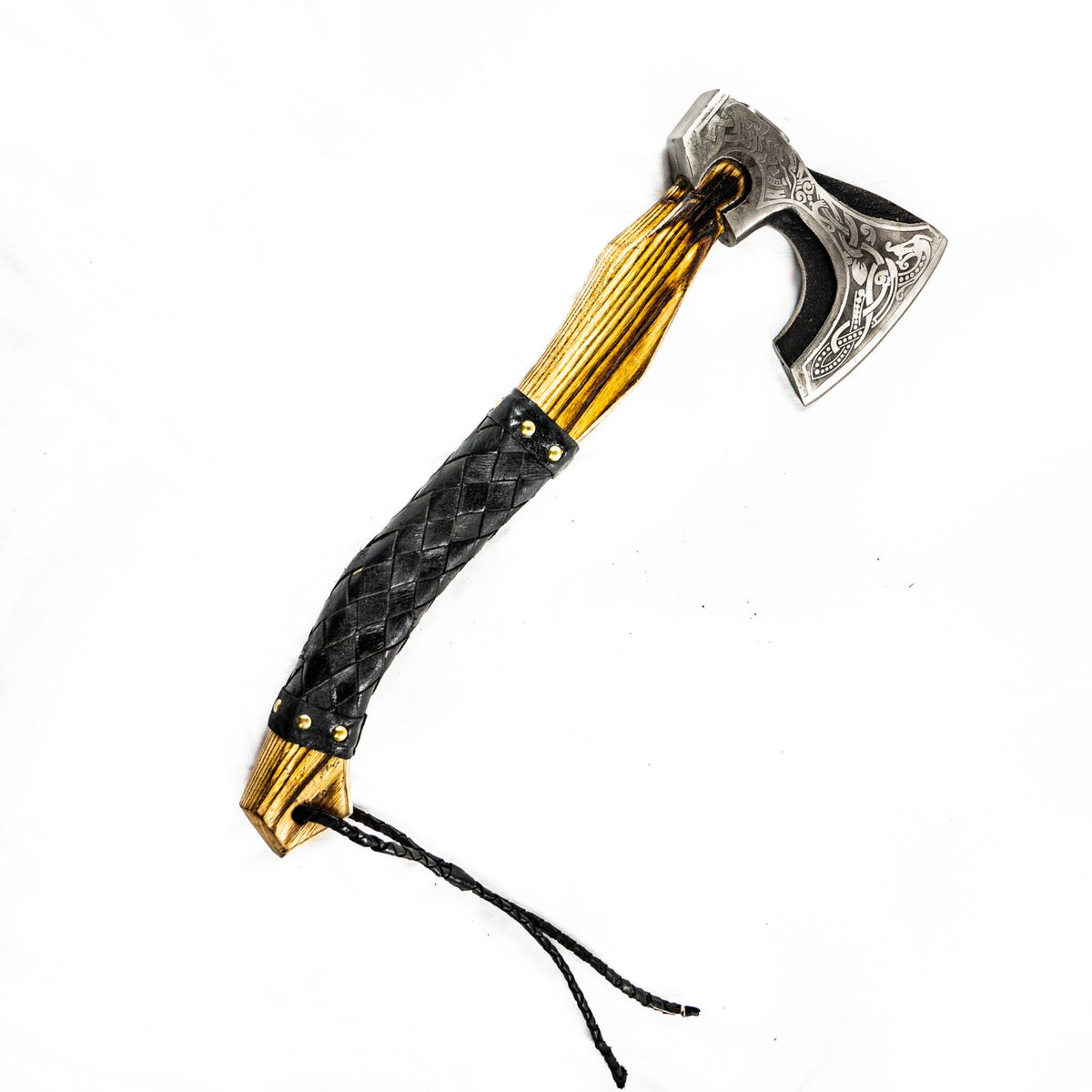 Heavy Viking Ax - 19" - Handmade High Carbon 1095 Steel Blade - Battling Blades
