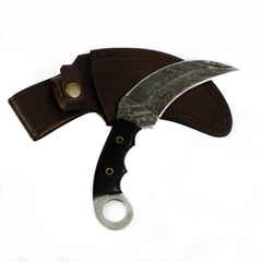 Karambit Knife- Damascus Steel- 11" - Battling Blades