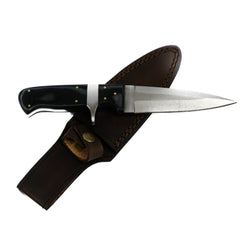 Survival Knife- Handmade D2 Steel- 10" - Battling Blades