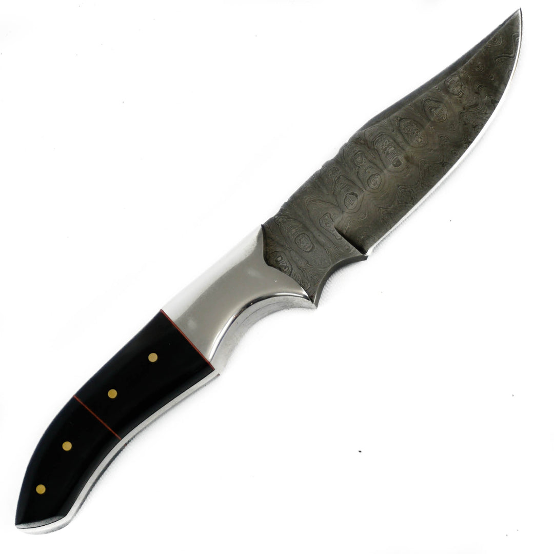 Skinning Knife/ Hunting Knife- High Carbon Damascus Steel Blade
