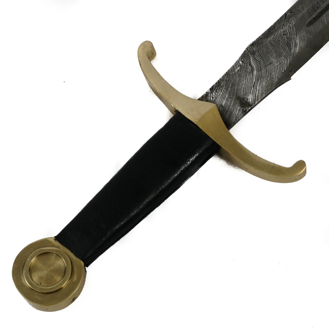 Longsword- High Carbon Damascus Steel Sword- 36"