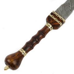 Gladius Sword- High Carbon Damascus Steel- 28" - Battling Blades