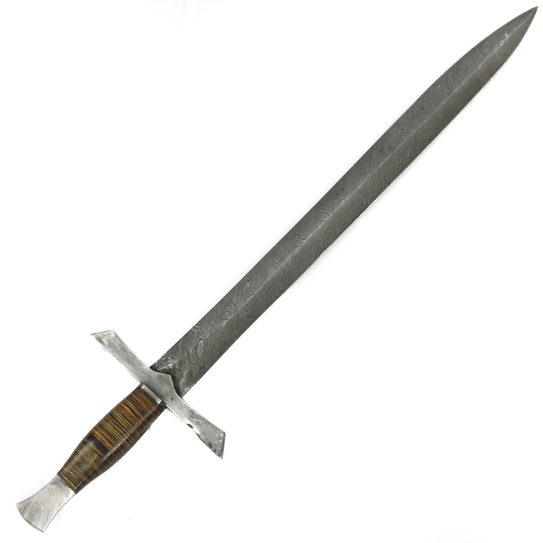 Claymore - High Carbon Damascus Steel Sword- 29"- Claymore Sword