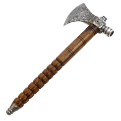 Tomahawk Axe-Handmade High Carbon Damascus Steel - Battling Blades