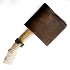 Small Tomahawk Ax-Handmade High Carbon Damascus Steel Ax / Axe - Battling Blades