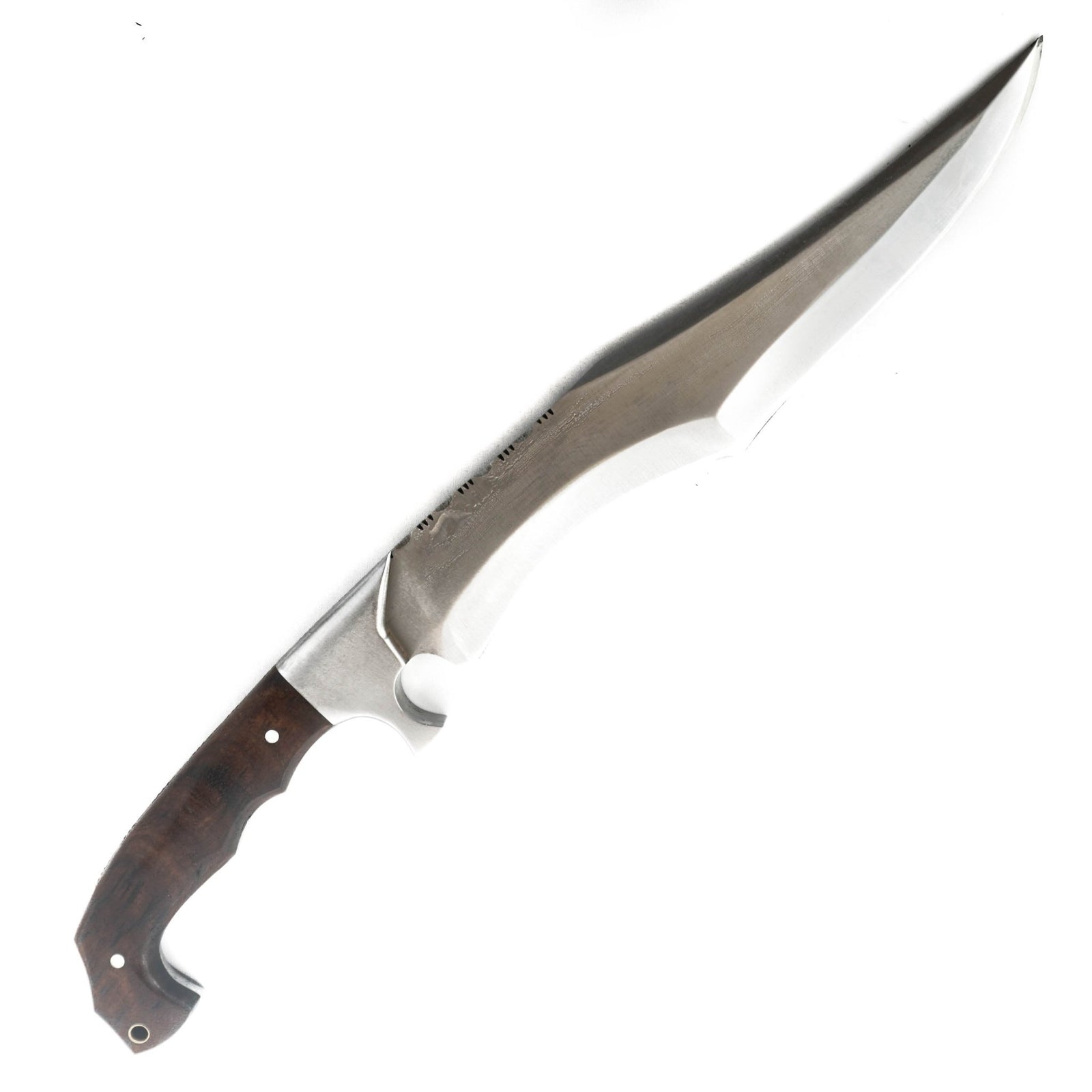 Hunting Knife- D2 Steel with Rosewood Handle- 16" - Battling Blades