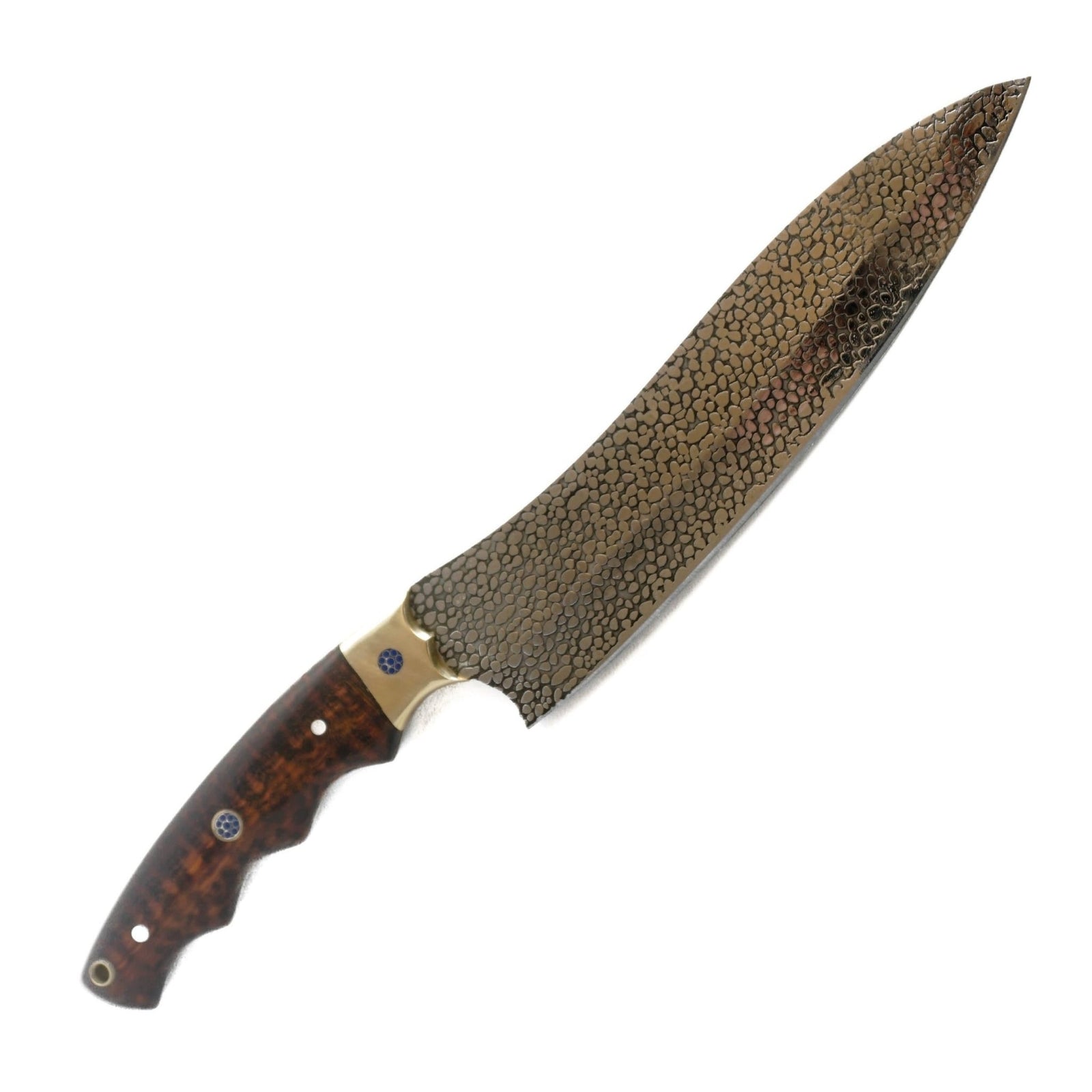 Chef's Knife - High Carbon Damascus Steel - Battling Blades