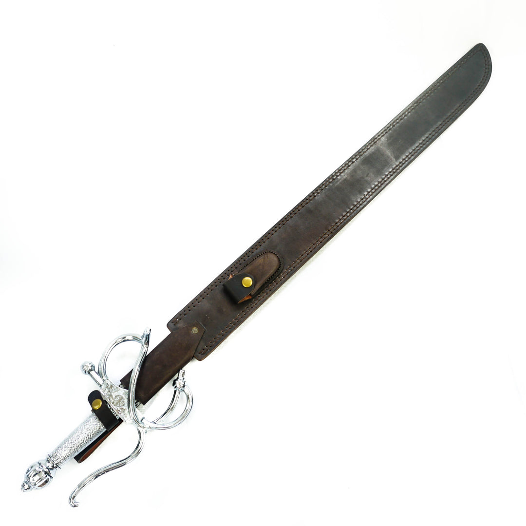 Rapier Sword- Handmade High Carbon Damascus Steel Zorro/ Fencing -36"