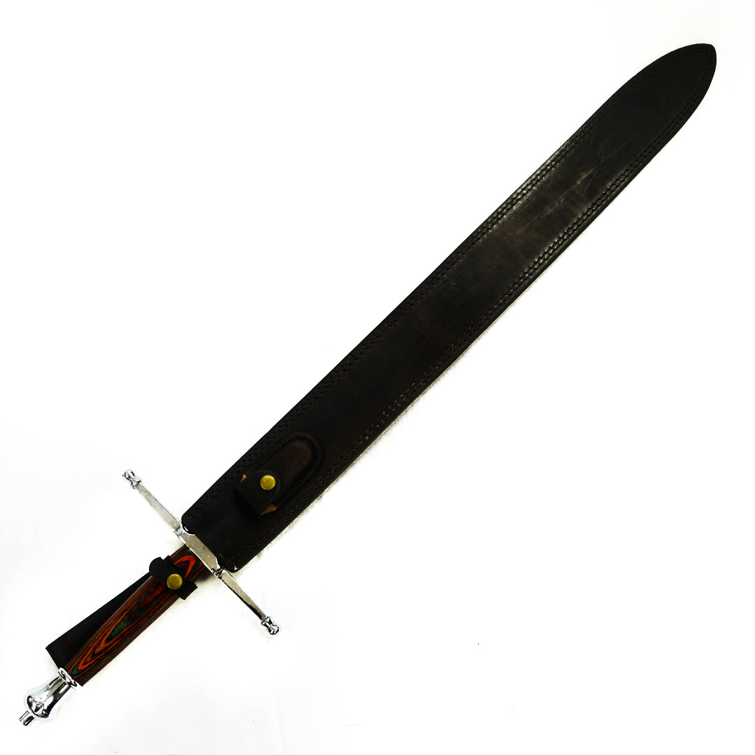 Viking Sword- Carolingian - High Carbon Damascus Steel - 38"- Viking Age
