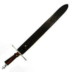 Viking Sword- Carolingian - High Carbon Damascus Steel - 38"- Viking Age - Battling Blades