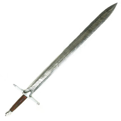Viking Sword- Carolingian - High Carbon Damascus Steel - 38"- Viking Age - Battling Blades