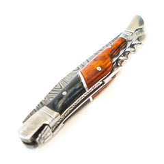 Folding Pocket Knife- 8"- High Carbon Damascus Steel - Battling Blades