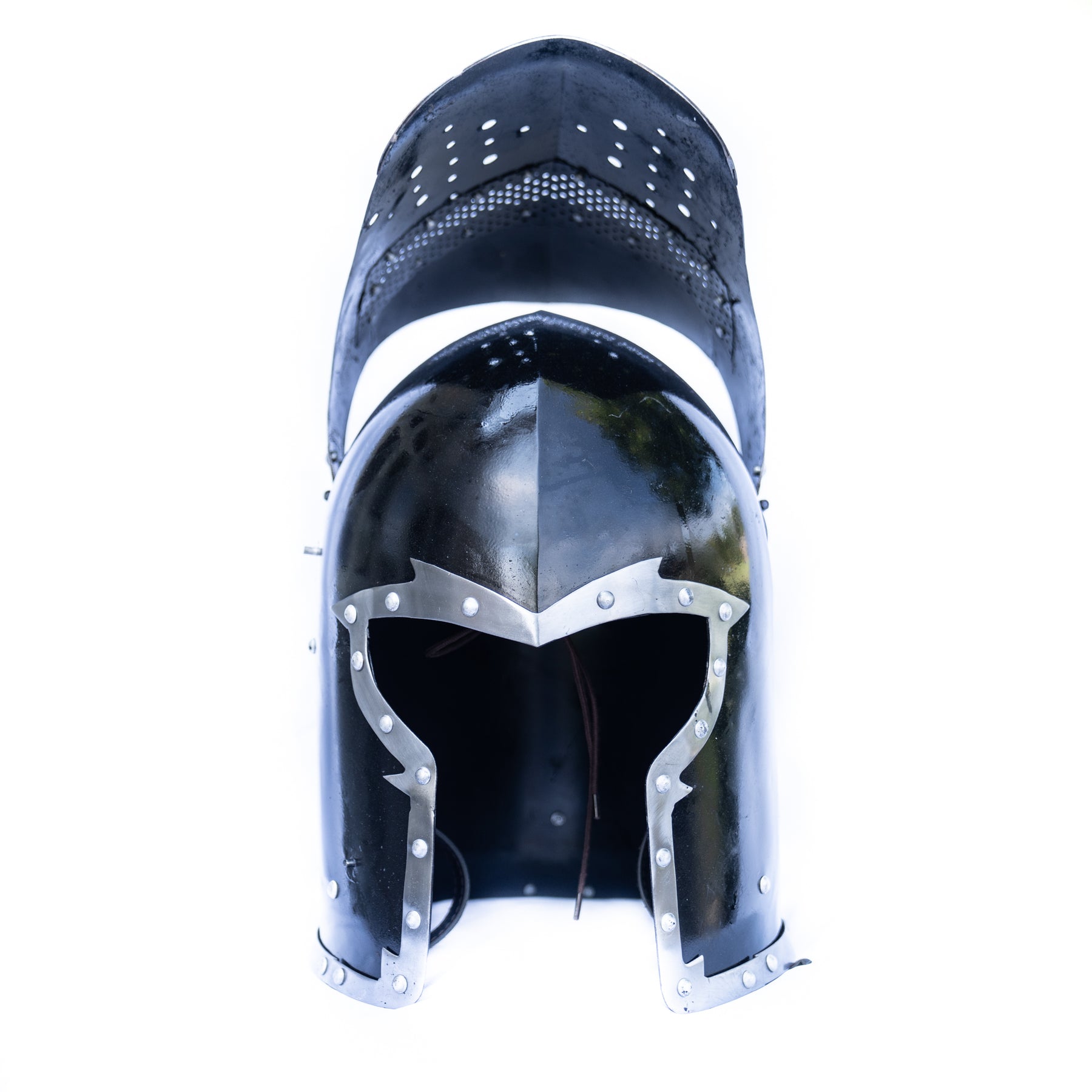crusader motorcycle helmet Great Helm Helmet- Crusader Helmet