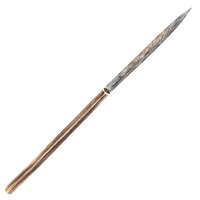Javelin- Short Spear- High Carbon Damascus Steel Spear- Iklwa- 39"