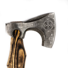 Viking Ax - 21" - Handmade High Carbon 1095 Steel Blade - Battling Blades