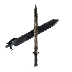 Viking Sword- High Carbon Damascus Steel Sword- Antique Style- 29" - Battling Blades