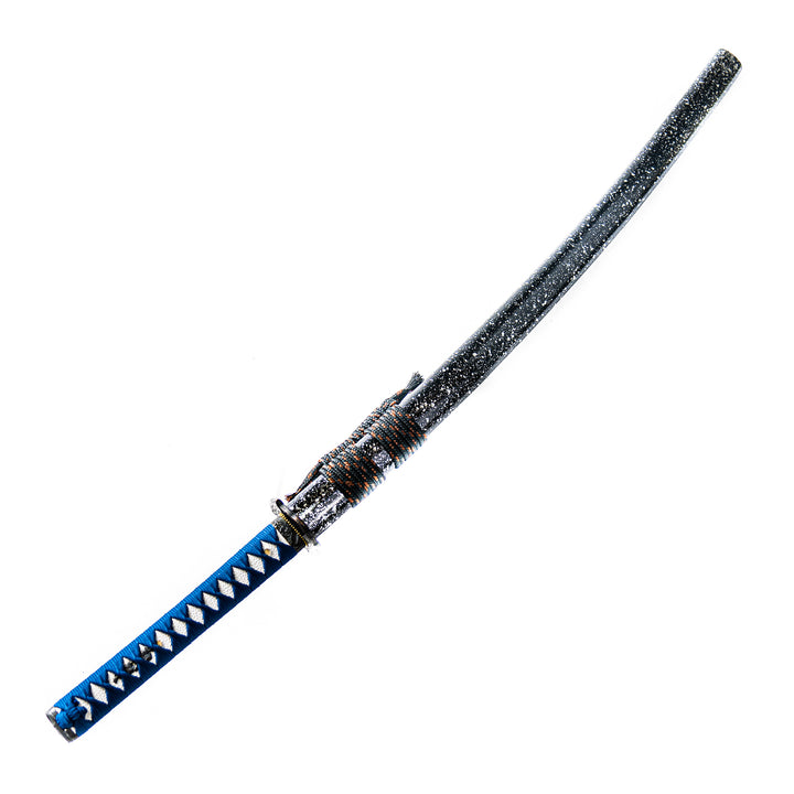 Blue Katana Sword- High Carbon 1095 Steel Sword - Samurai Sword- 39.5"