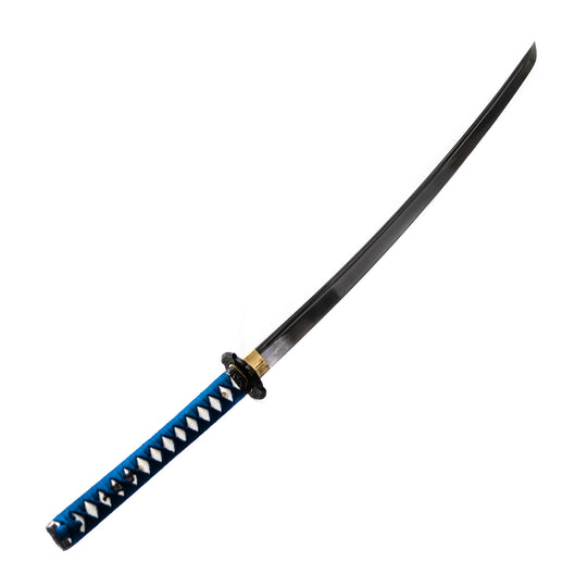 Blue Katana Sword- High Carbon 1095 Steel Sword - Samurai Sword- 39.5"