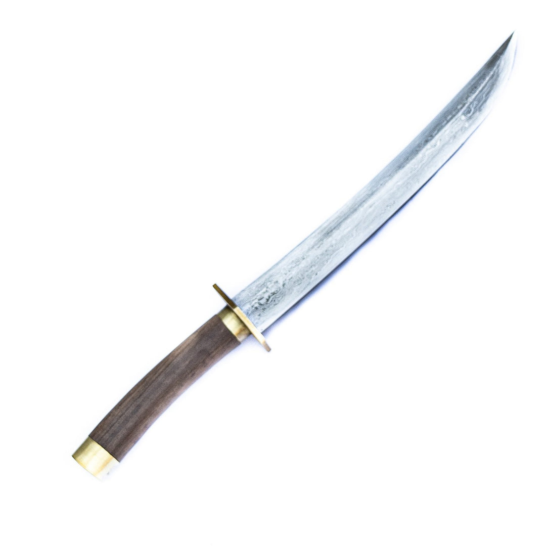 Tanto Knife- Tanto Sword- High Carbon Damascus Steel Knife- 19"