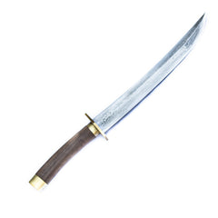 Tanto Knife- Tanto Sword- High Carbon Damascus Steel Knife- 19" - Battling Blades
