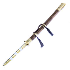 Dao Sword- 1095 Steel High Carbon - Gold Emperor Saber- Qing Dao- 42" - Battling Blades