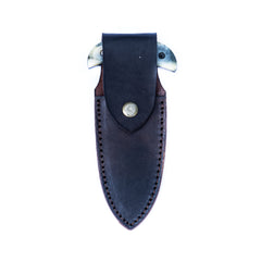 Shark Tooth Knife- High Carbon Damascus Steel- Bone Handle - Battling Blades