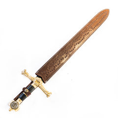 King David Sword- High Carbon Damascus Steel- 27" - Battling Blades