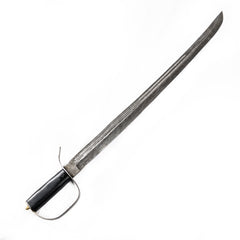 Cutlass Sword - High Carbon Damascus Steel-33" - Battling Blades