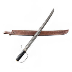 Cutlass Sword - High Carbon Damascus Steel-33" - Battling Blades