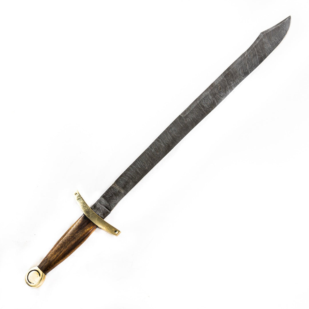 Arabian Scimitar Sword- Damascus Steel -34" - Battling Blades