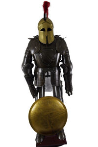 Spartan Suit of Armor- Greek Suit of Armor with Shield and Sword- Wearable