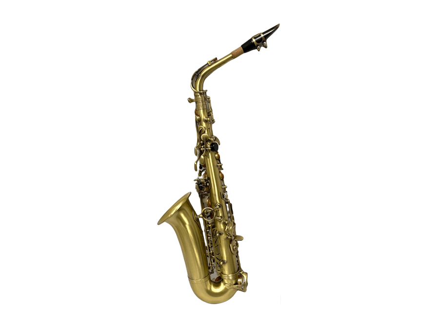 Alto Saxophone - Intermediate Saxophone- Eb- Antique Style - Battling Blades