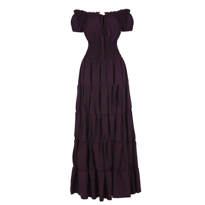 Renaissance Petticoat Dress- Short Sleeves