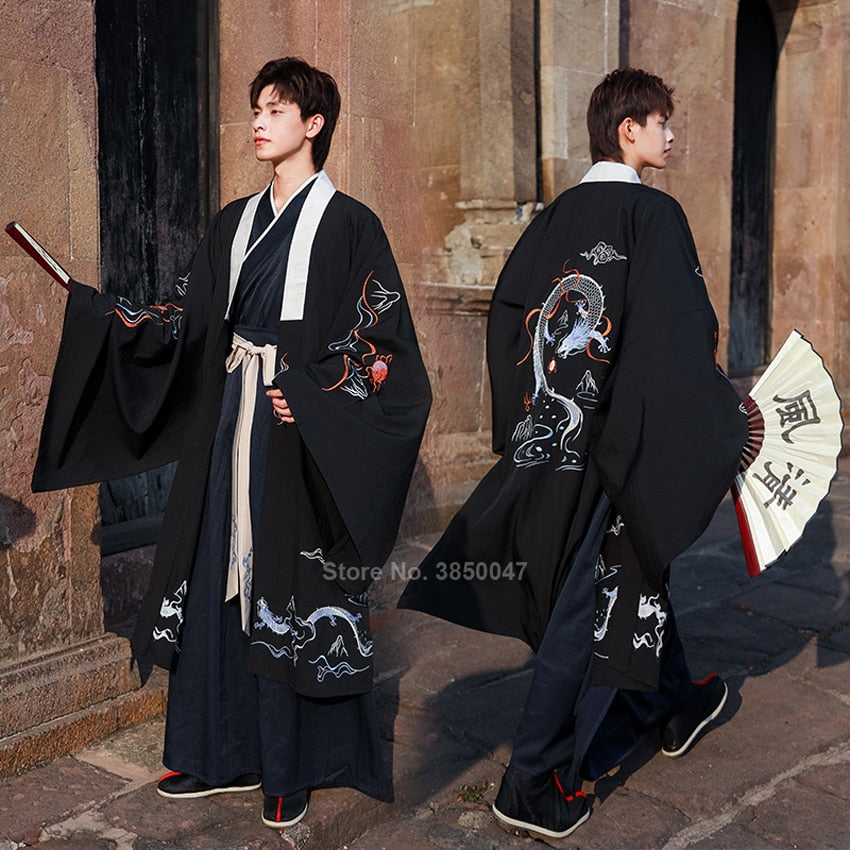 Kimono Set - Dragon Samurai