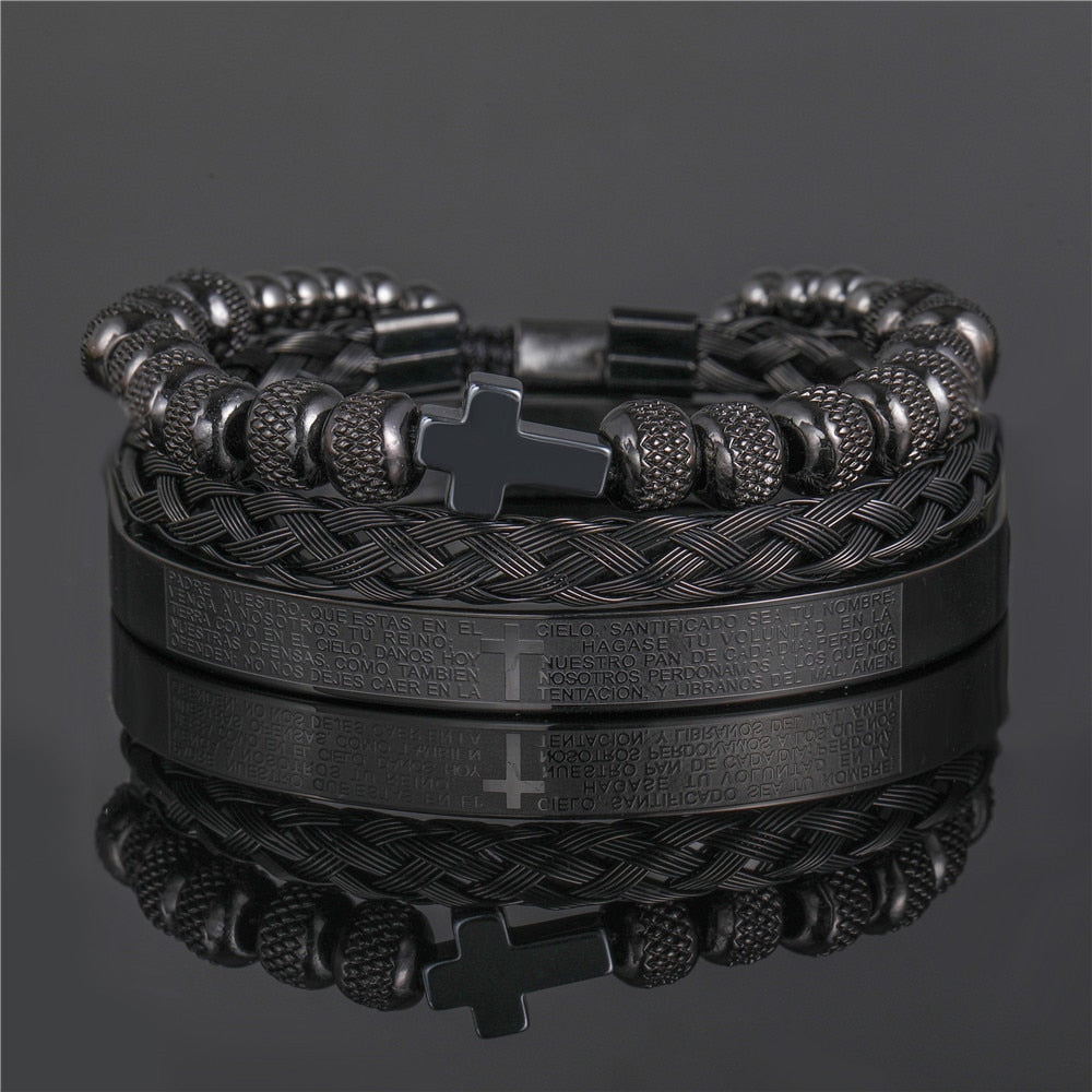 Crown Bracelet Set - Macrame Bracelets