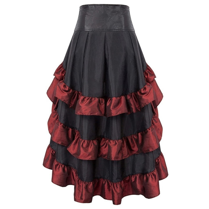 Trim Ruffled Corset- Victorian Party Dress