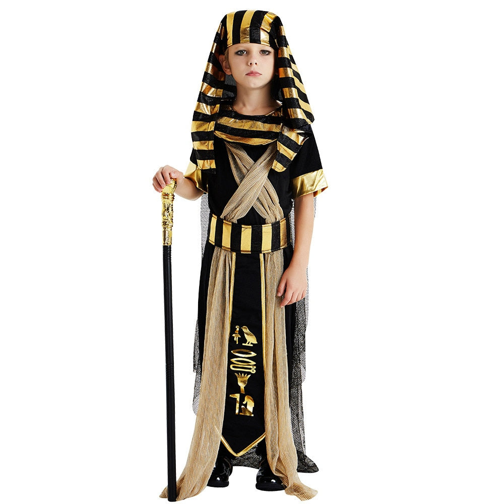 Kid's Egyptian Costume - Pharaoh and Cleopatra Costume