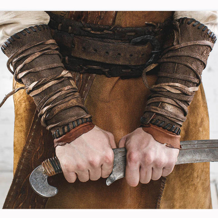 Gauntlet- Wristband Bracer- Forearm Armor