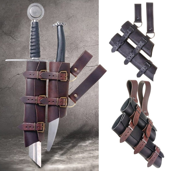 Enchanted Steelmaster: Medieval Sword Belt Scabbard