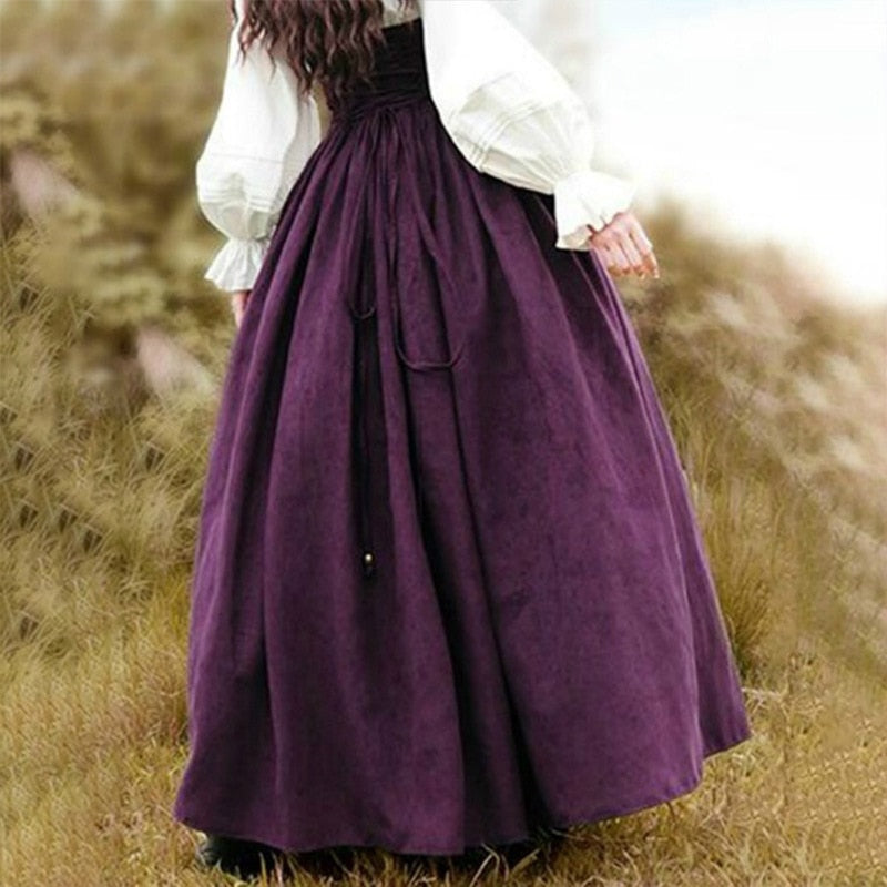 Medieval Skirt- High Waist Skirt
