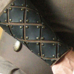 Wide Cuff Bracer - Armor Wristband - Battling Blades