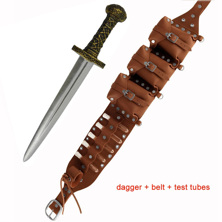 Medieval Alchemy Sword and Knife Belt