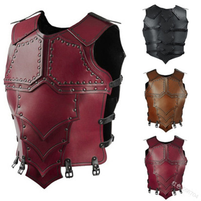 Medieval Chest Protector- Leather Breastplate