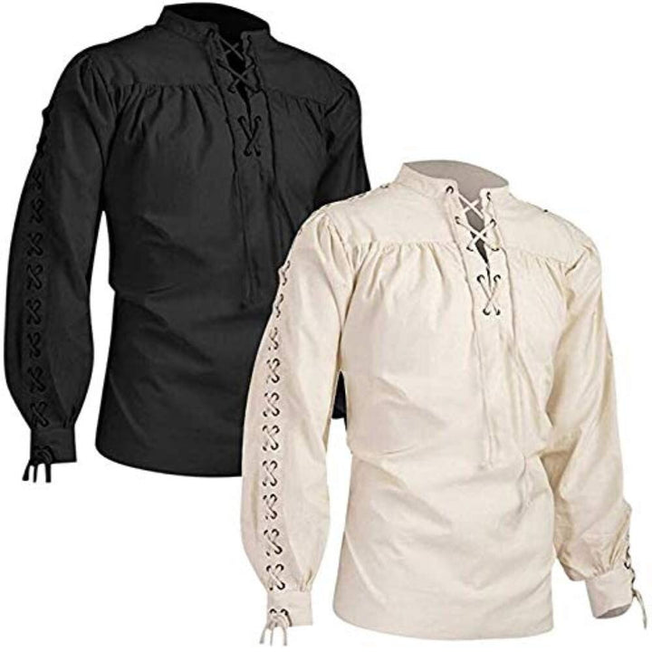 Medieval Linen Shirts - Long Sleeve