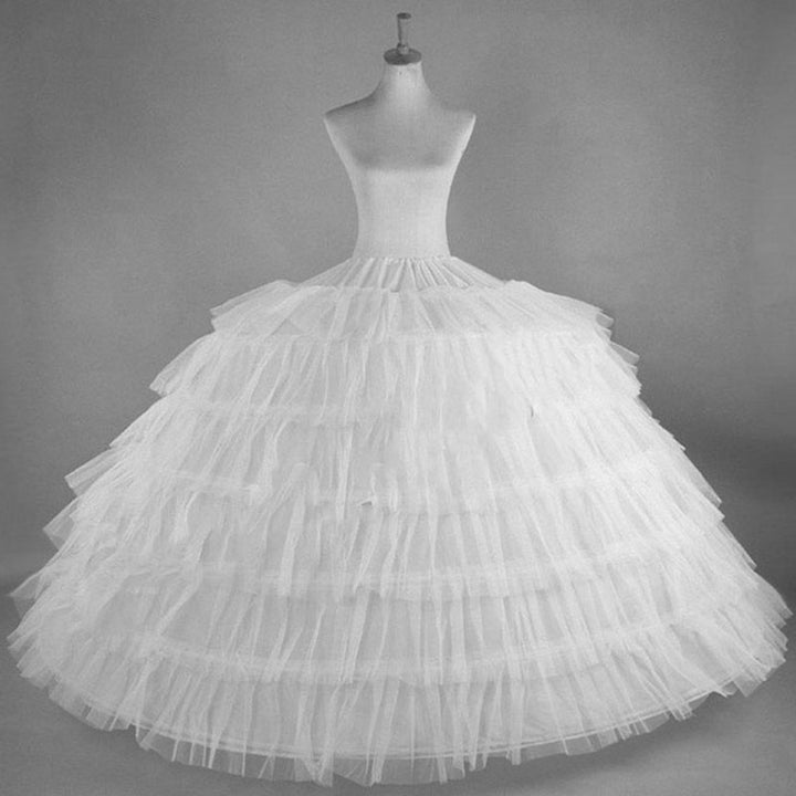 White Tulle Crinoline Petticoat