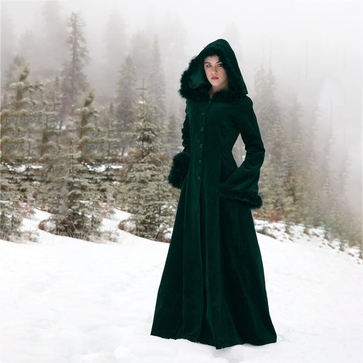 Medieval Hooded Dress - Wiccen Dress