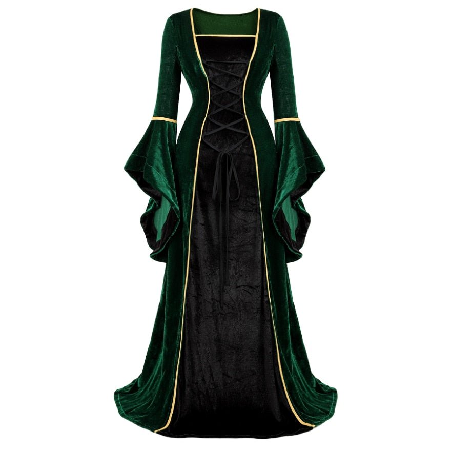 Renaissance Dress - Irish Velvet Dress - Battling Blades